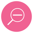 Circle,Content,Minus,Search,Thin,Zoom,Zoom out